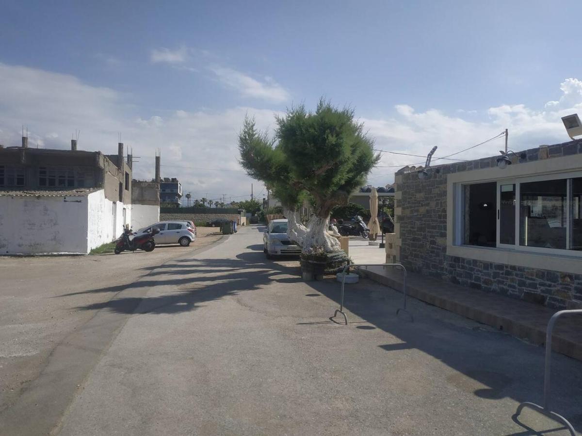 Studio On The Closest Beach To The City! Amoudara Lasithiou Exterior foto