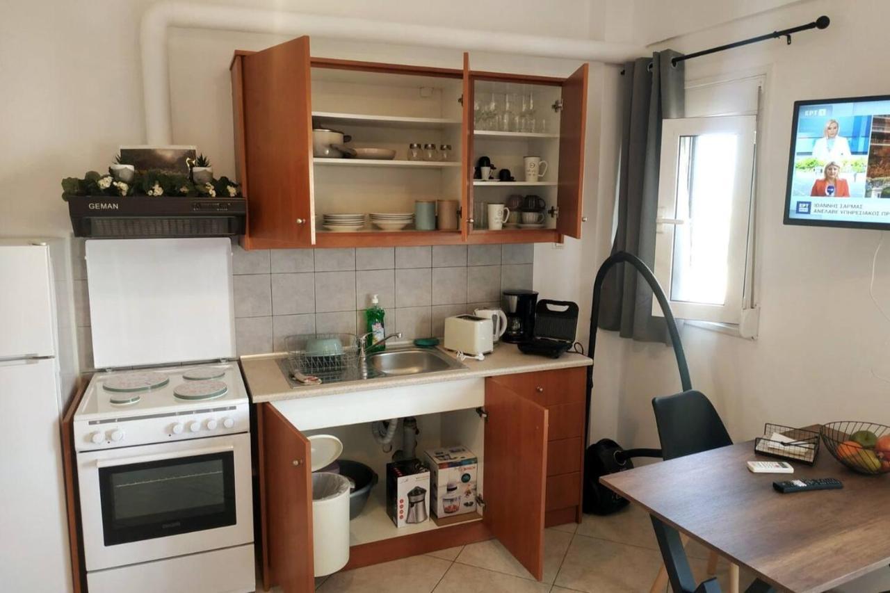Studio On The Closest Beach To The City! Amoudara Lasithiou Exterior foto